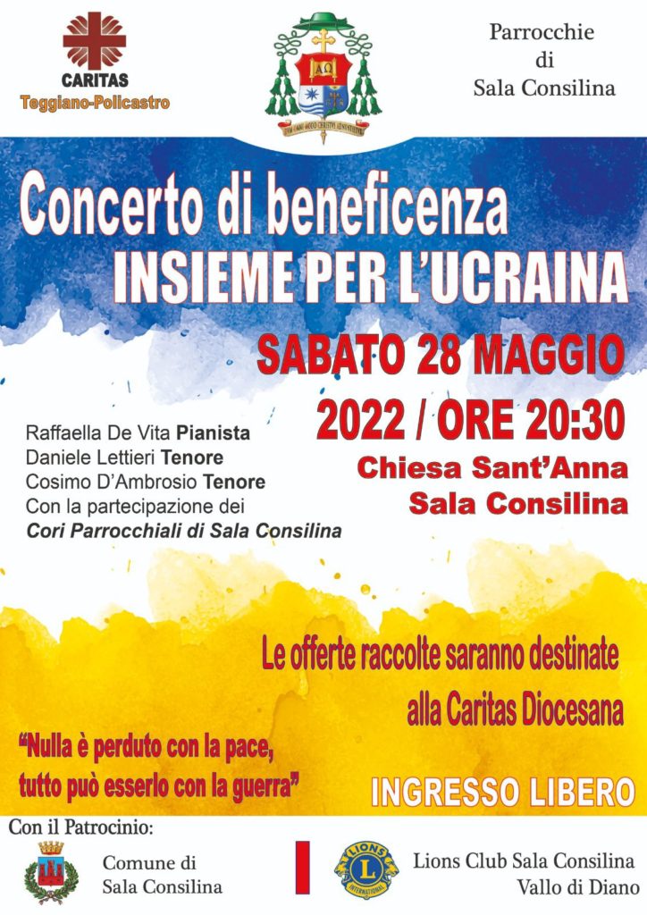 Concerto di beneficenza "INSIEME PER L'UCRAINA"